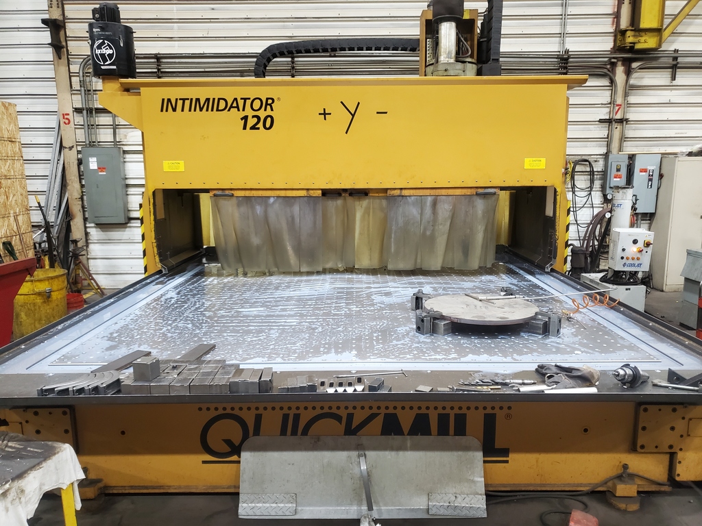 CNC machining at Harris Thermal